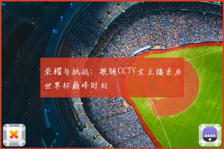 荣耀与挑战:跟随CCTV女主播亲历世界杯巅峰时刻